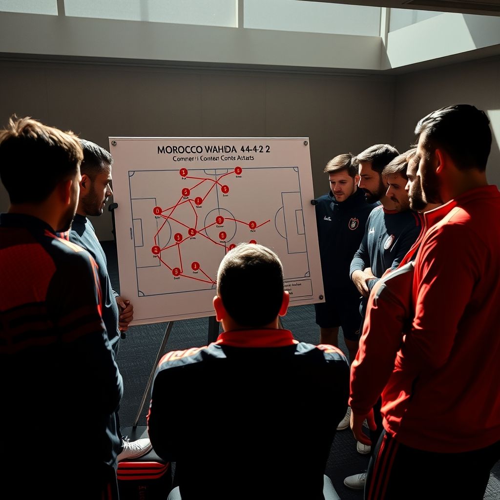 aoa体育-摩洛哥瓦赫达战术布置详解，主帅重点强调防守反击
