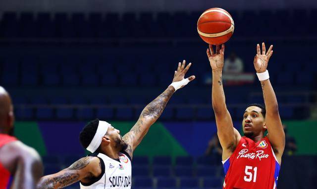 波多黎各队在与保加利亚队交锋中成功击败